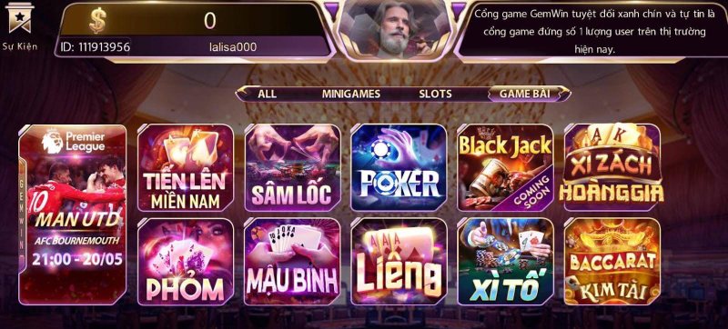 MayClub: Game bài đổi thưởng giải trí thắng tiền tỷ 2 Sảnh cá cược cổng game MayClub vô cùng hiện đại